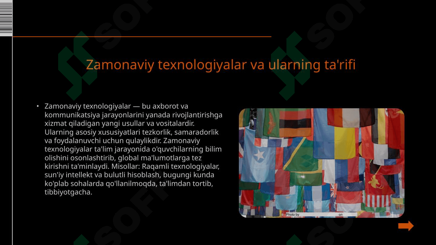 Informatika va axborot texnologiyalari fanini o‘qitishda zamonaviy texnologiyalar 3