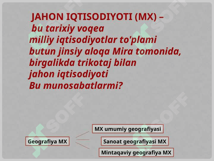 Iqtisodiy va ijtimoiy geografiyani rivojlanishining hozirgi bosqichi 3