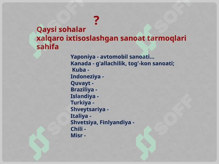 Iqtisodiy va ijtimoiy geografiyani rivojlanishining hozirgi bosqichi 6