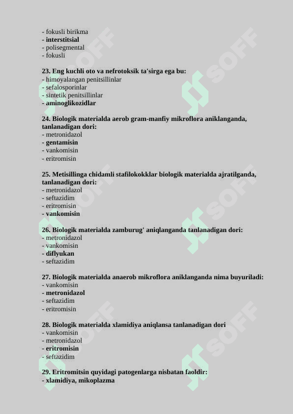 Agros savollar neantalogiya mutahasisligi buyicha shakllantirilgan test savol va javoblari 4