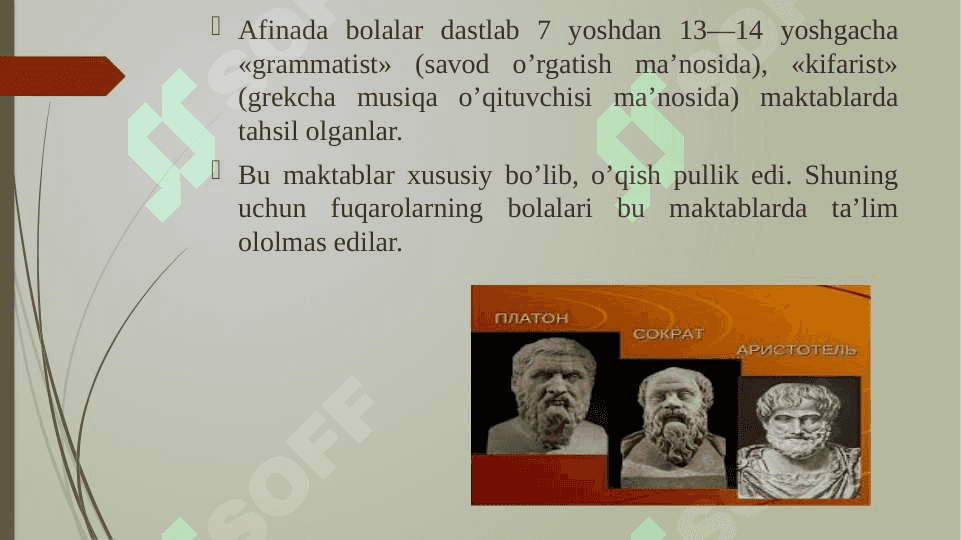ENG QADIMGI DAVRLARDAN XIX ASRNING BIRINCHI YARMIGACHA JAHON PEDAGOGIKA FANINING RIVOJLANISH TARIXI. Y.A.KOMENSKIYNING PEDAGOGIK NAZARIYASI. 4