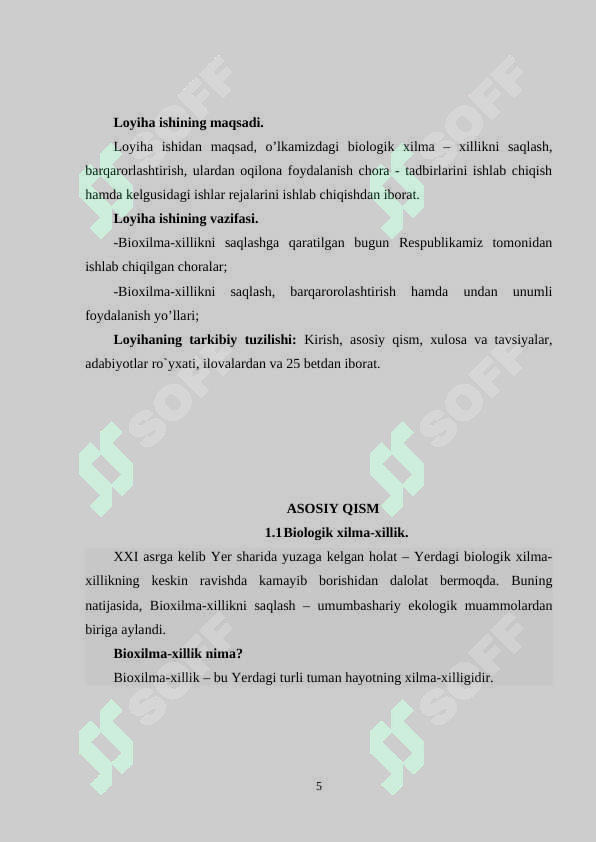 Cho‘l hududlarida biologik xilma xillikni saqlash 5