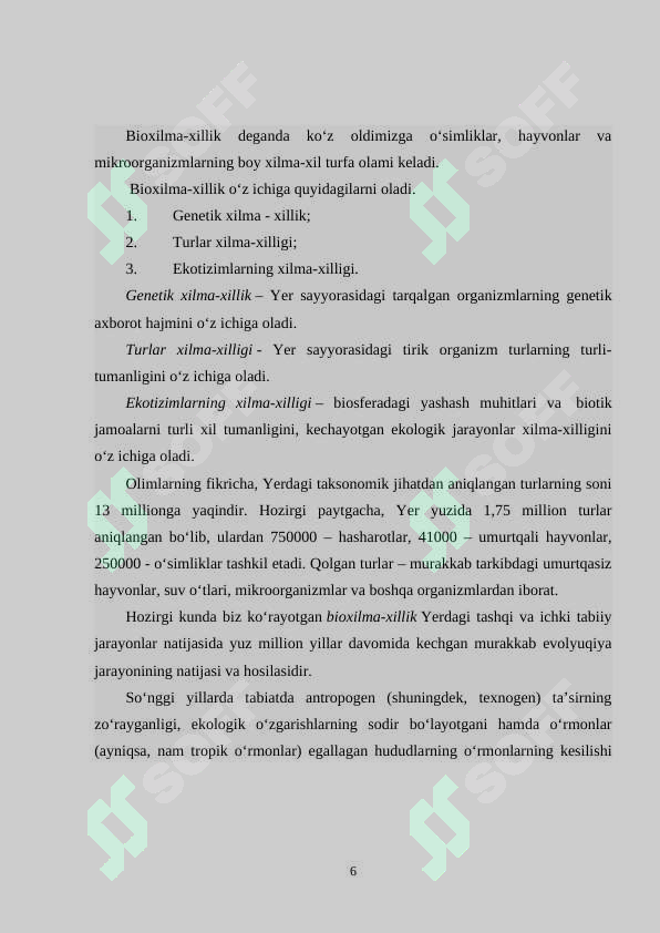 Cho‘l hududlarida biologik xilma xillikni saqlash 6