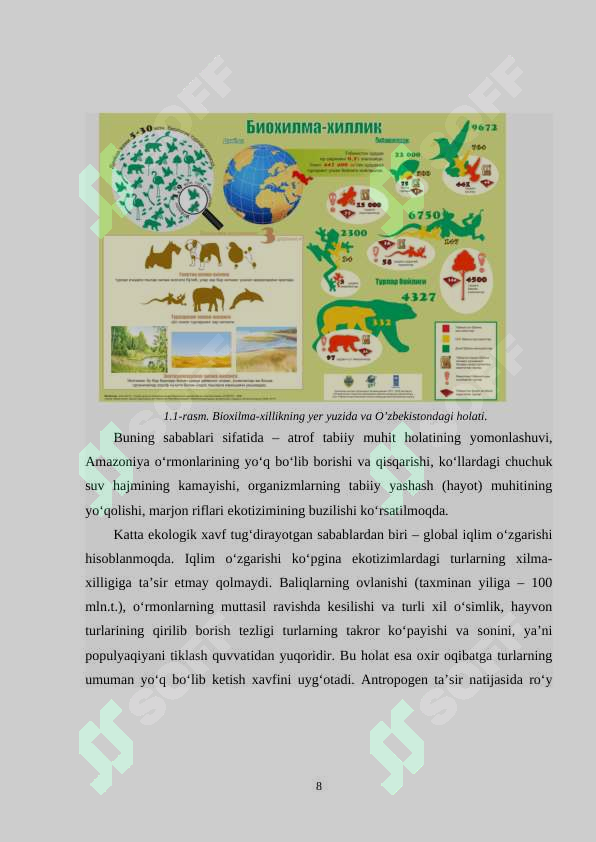 Cho‘l hududlarida biologik xilma xillikni saqlash 8