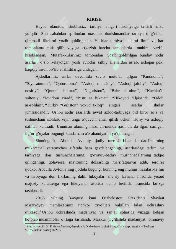 Abdulla Avloniy asarlarida ta’lim-tarbiya masalasining yoritilishi 2