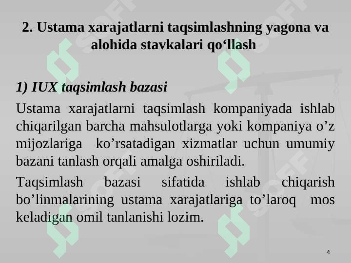 USTAMA XARAJATLAR HISOBI 4