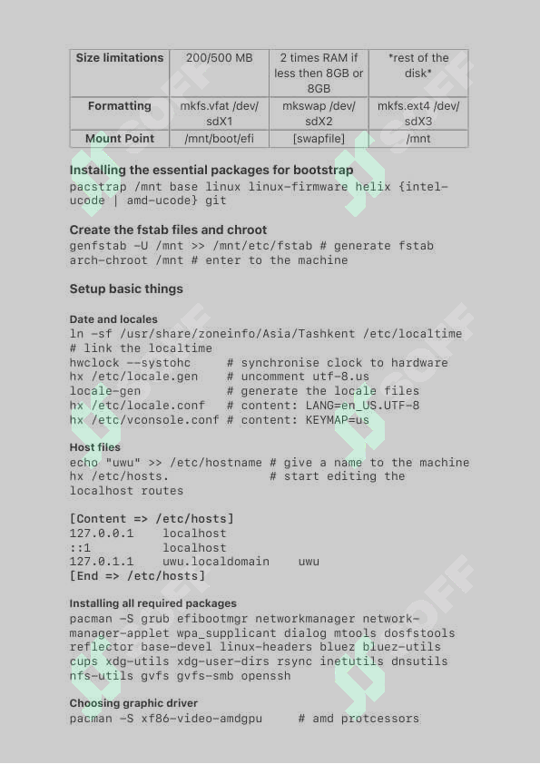 Arch Linux Installing 2