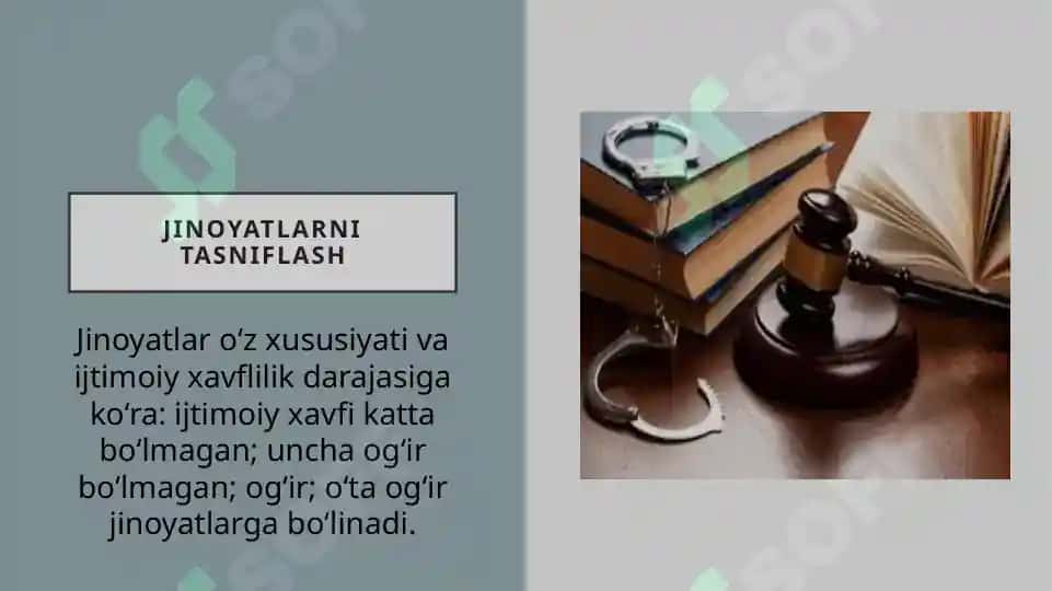 Jinoyat Kodeksining 15-Moddasi: jinoyatlarni sodir etish yoki ularni rejalashtirish 2