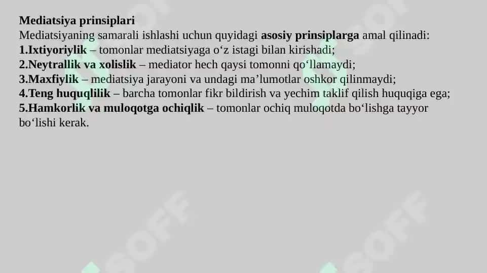 Mediatsiya (Mediation) 8