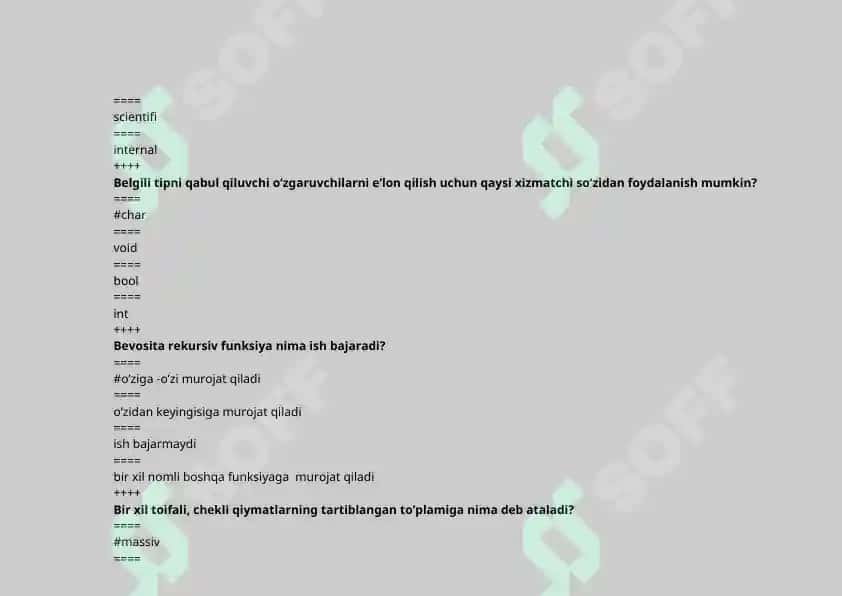 Axborot tizimlari va texnologiyalari (tarmoqlar va sohalar bo‘yicha) 2