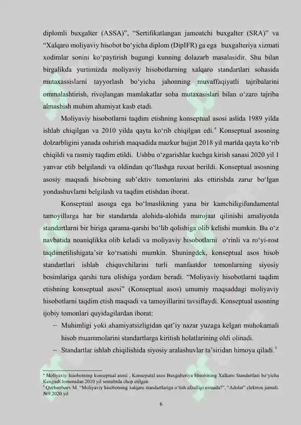 Moliyaviy hisobotning xalqaro standartlari 6