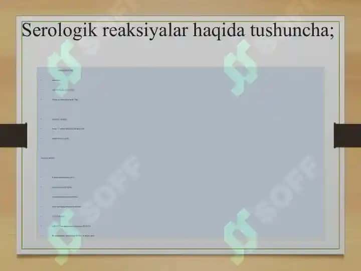 IFA, immunoblot, PZR, radioimmun reaksiyalarning yuqumli kasalliklar tashhisida qo‘llanilishi, qo‘yish tehnikasi 3
