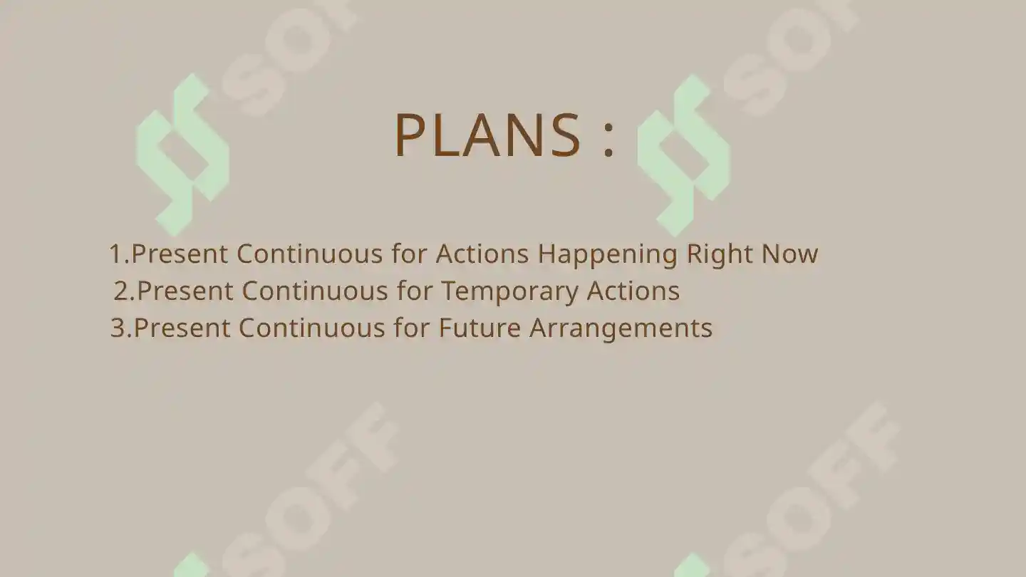 PRESENT CONTINUOUS 2
