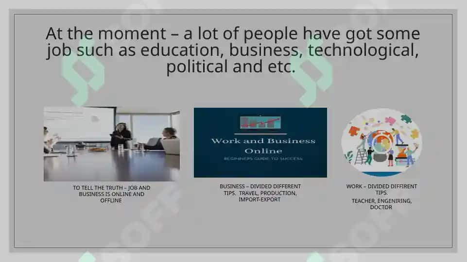 Work and business 2