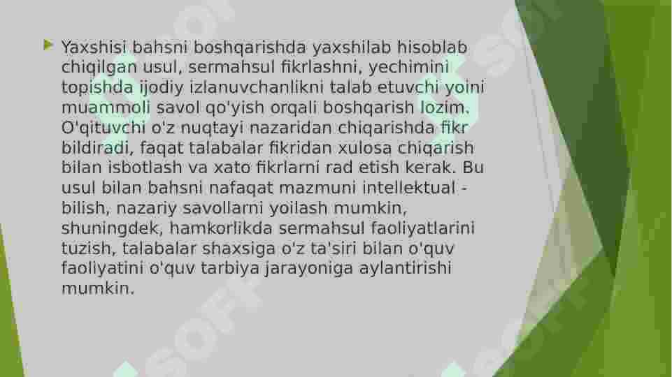 INTERFAOL METODLAR 8