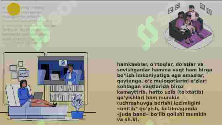 Oilaviy munosabatlar psixologiyasi. Oila psixologiyasi 8