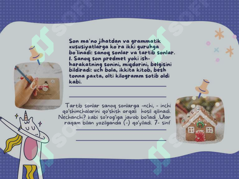 Sanoq va tartib sonlar 2