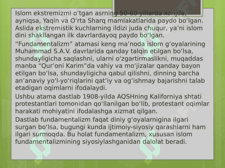 XALQ PEDAGOGIKASIDA   DINIY     TA’LIMOTLAR 8