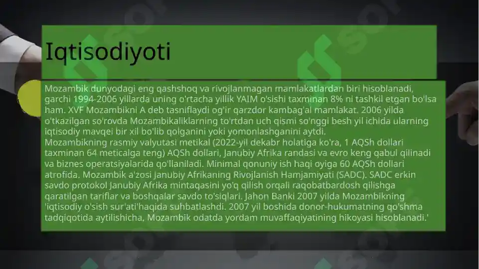 Mozambik Davlati 7