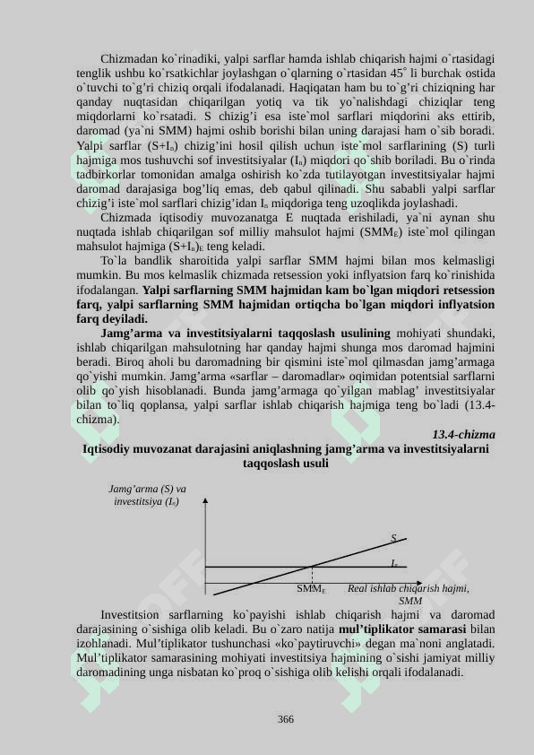 IQTISODIY O`SISH, MILLIY BOYLIK. IQTISODIY MUTANOSIBLIK VA IQTISODIYOTNING SIKLLILIGI 8