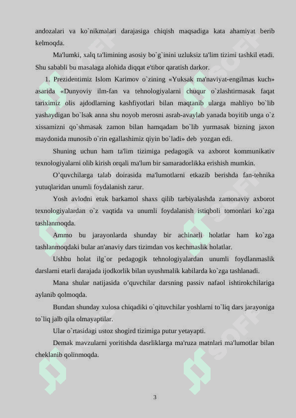 BOSHLANGʻICH SINF MATEMATIKA DARSLARIDA IJODIY QOBILIYATNI SHAKLLANTIRISH 3