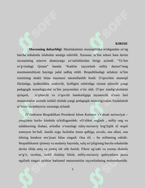 SAVOD OʻRGATISH DARSLARIDA KOʻRGAZMALI QUROLLARDAN FOIDALANISH 2