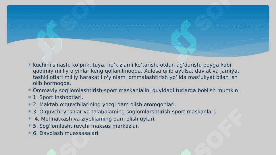 Milliy o‘yinlar va ularning animatsiya xizmatidagi ahamiyati 8