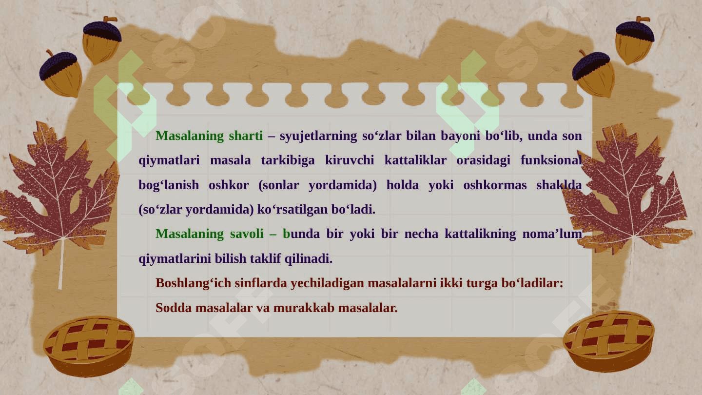 2-sinfda matematik murakkab masala va ularni yechishga o’rgatish metodikasi 2