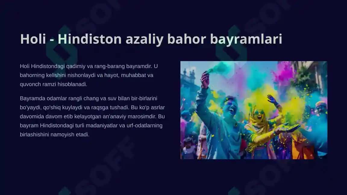 Dunyoda o'tkazilib kelinayotgan noodatiy festivallar 7