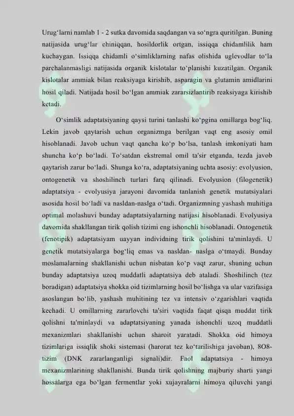 Gidraturaning Ekologik Ahamiyati 8