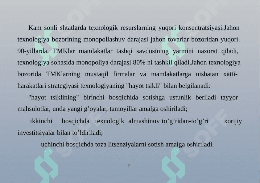 Jahon IT bozorini rivojlanish muammolari va tendentsiyalari 7