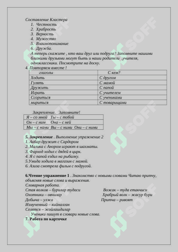 4_sinf_rus_tili Я,_мои_друзья_и_школа 4