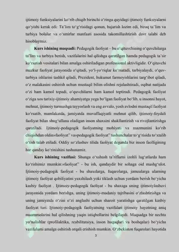 IJTIMOIY PEDAGOGNING KASBIY FAOLIYATI 3