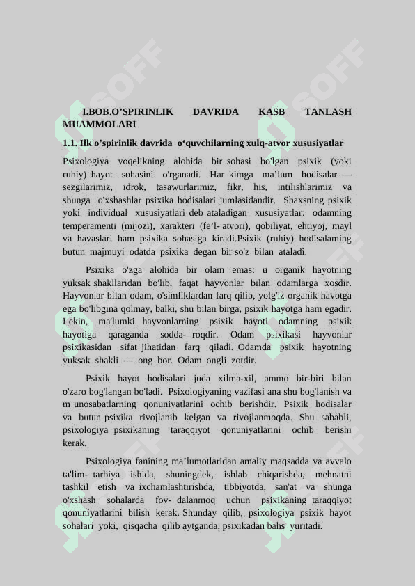 ILK OʻSPIRINLIK FAVRIDA KASP TANLASH MUAMMOSI 5