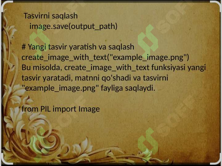 Pythonda rasmlar bilan ishlash 4