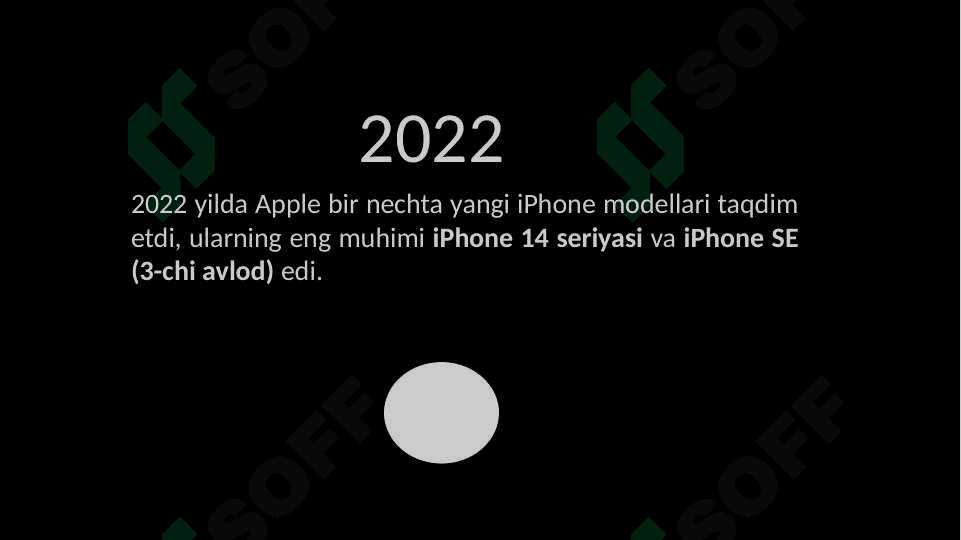 Iphone kompaniyasi haqida zoom, animatsiyali taqdimot 4
