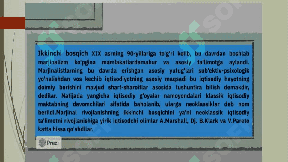 Marjinalizm iqtisodiy ta'limoti 7