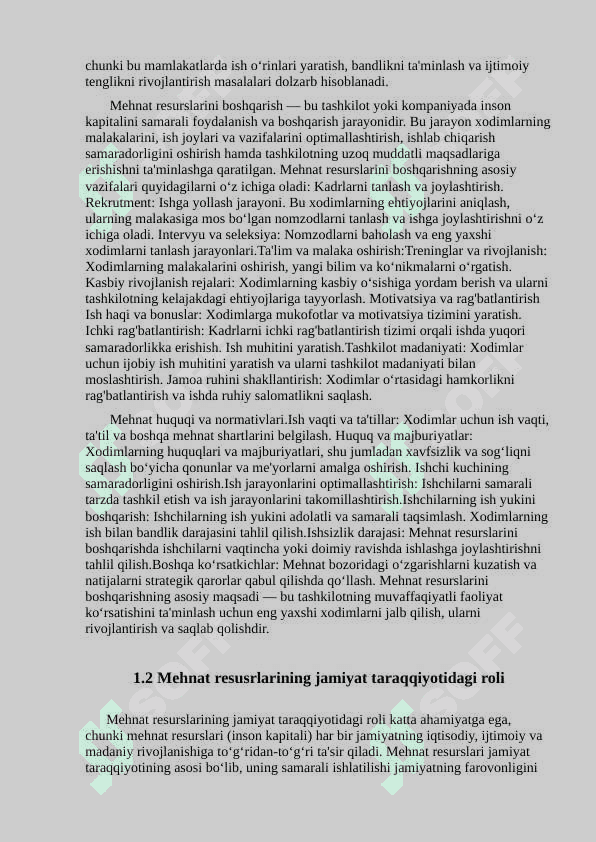 O`zbekistonda mehnat resurslari va ularning hududiy tarkibi 8