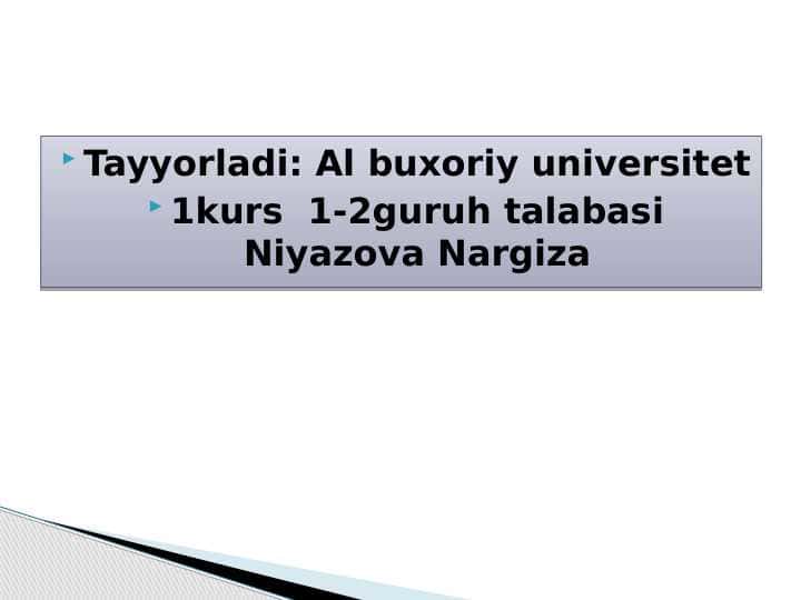 O'QUVCHILARNING ILMIY DUNYOQARASHINI SHAKLLAN TIRISHI. AQLIY TARBIYASI
