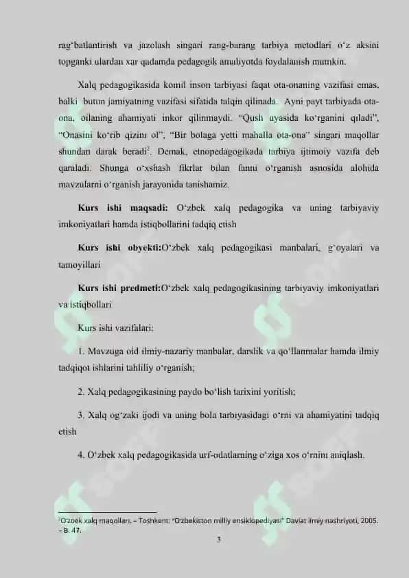 Oʻzbek xalq pedagogikasi va islom taʼlimotida ijtimoiy pedagogik gʻoyalar 3