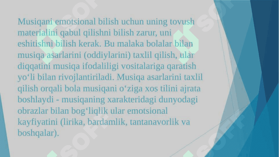 Bolalarni musiqiy qobiliyatini rivojlantirish 7