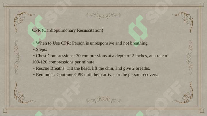 A first aid manual 4