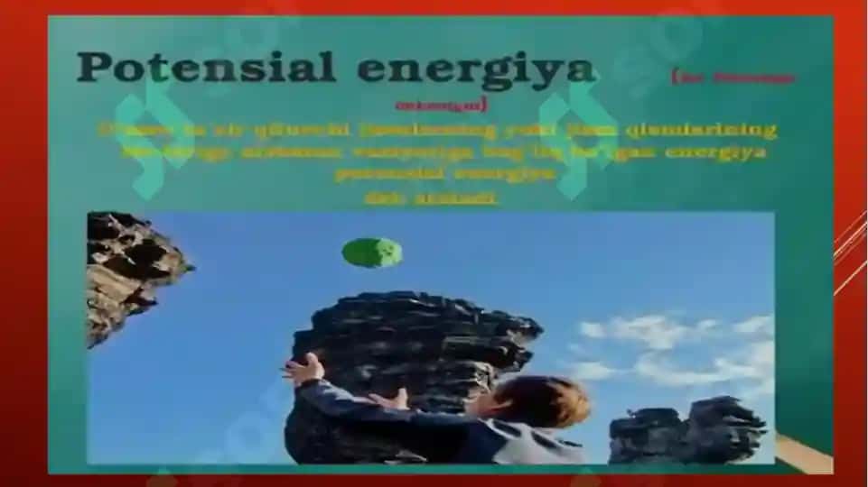 MEXANIK QUVVAT VA ENERGIYA 4