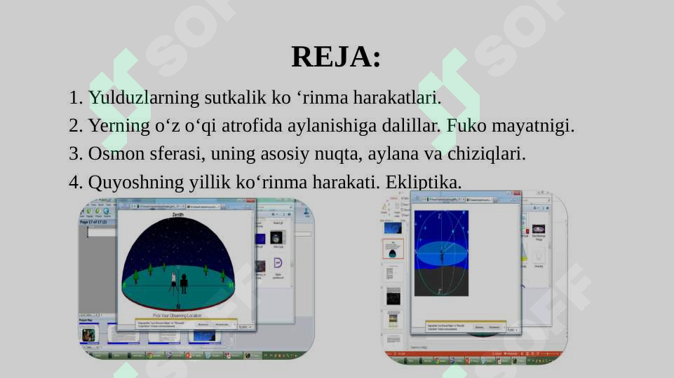 Amaliy Astronomiya asoslari 2