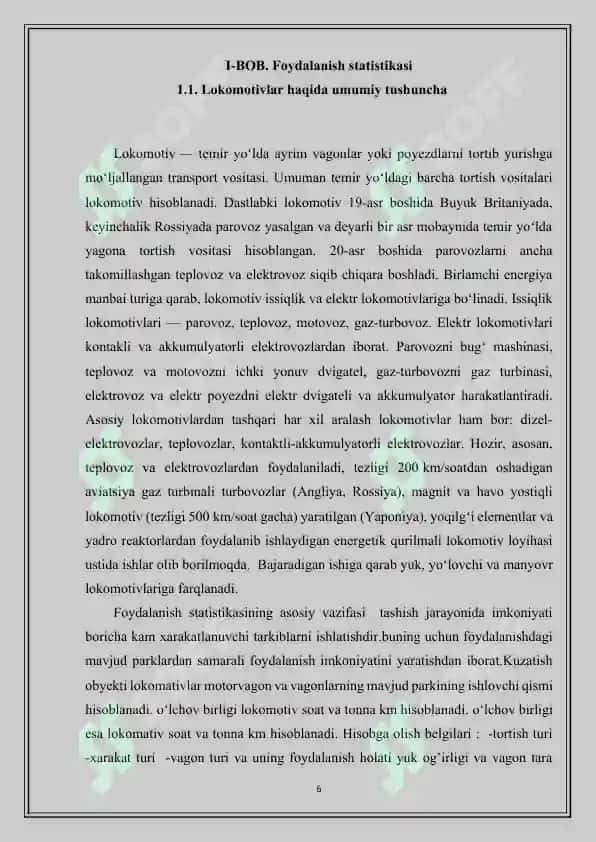 Temir yo‘l transporti statistikasi 6