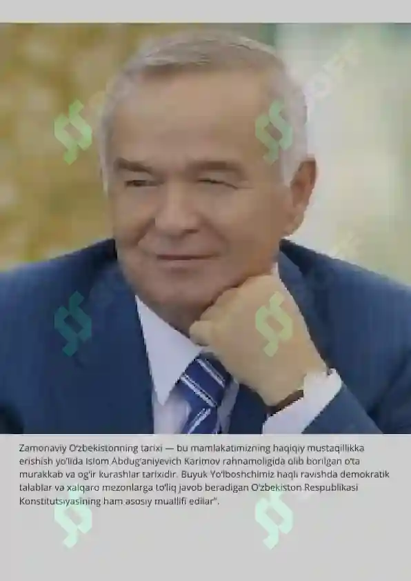 Zamonaviy O‘zbekiston tarixi 4