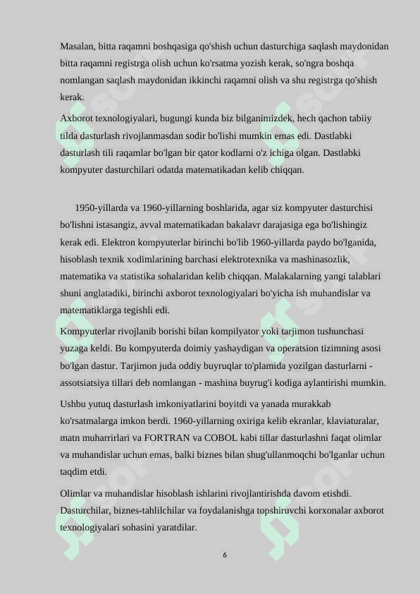 KOMPYUTER TEXNOLOGIYALARI YORDAMIDA O'QITUVCHILARNING KASBIY MALAKALARINI OSHIRIB BORISHI 6