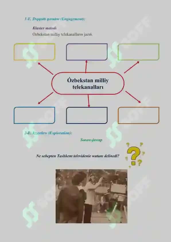 Telekórsetiwlerdiń fizikalıq tiykarları. Tashkent–televidenie watanı_5E 3