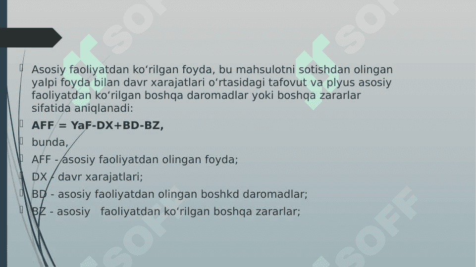 Moliyaviy natijalar to'g'risidagi hisobot 4