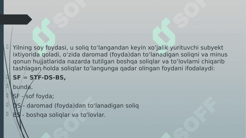 Moliyaviy natijalar to'g'risidagi hisobot 6